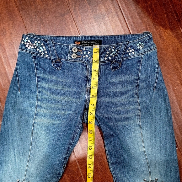 Parasuco ergonomic jeans. Sz 30. With rhinestones - Picture 10 of 14